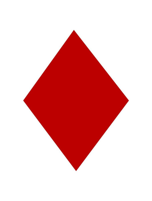 Red Rhombus for Radial Sail